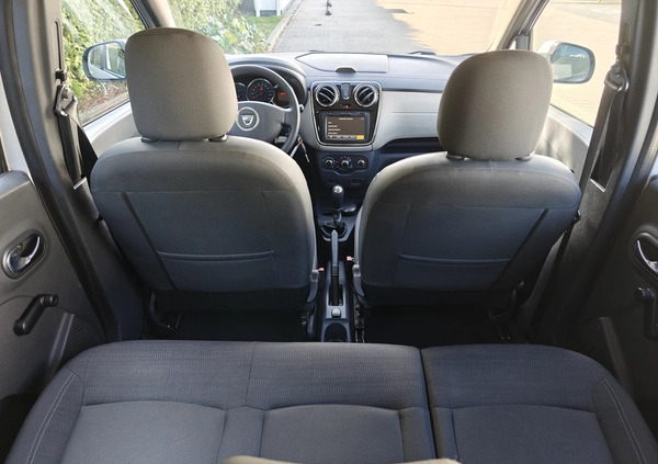 Dacia Lodgy cena 22900 przebieg: 187200, rok produkcji 2012 z Mońki małe 704